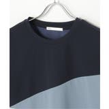 【お得だ値】マルチファンクション斜め切り替えTシャツ【接触冷感/吸水速乾】 | ikka | 詳細画像27