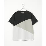 【お得だ値】マルチファンクション斜め切り替えTシャツ【接触冷感/吸水速乾】 | ikka | 詳細画像32