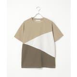 【お得だ値】マルチファンクション斜め切り替えTシャツ【接触冷感/吸水速乾】 | ikka | 詳細画像34
