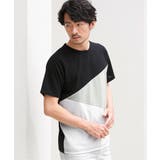【お得だ値】マルチファンクション斜め切り替えTシャツ【接触冷感/吸水速乾】 | ikka | 詳細画像3