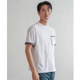 【お得だ値】ストライプMIXポケットTシャツ | ikka | 詳細画像6