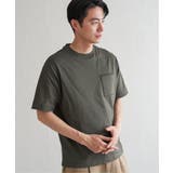 【お得だ値】ストライプMIXポケットTシャツ | ikka | 詳細画像2