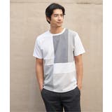ホワイト | 【雑誌MonoMax5月号掲載】ブロックス冷感切り替えTシャツ「小泉孝太郎さん着… | ikka 