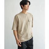 【吸水速乾】冷感メッシュ5分袖アウターT | ikka  | 詳細画像8 