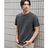 ブラック | 【吸水速乾】冷感DRYメランジ梨地Tシャツ | ikka 