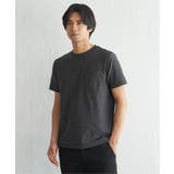 【吸水速乾】冷感DRYメランジ梨地Tシャツ | ikka  | 詳細画像8 