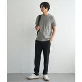 【吸水速乾】冷感DRYメランジ梨地Tシャツ | ikka  | 詳細画像15 