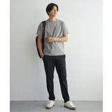 【吸水速乾】冷感DRYメランジ梨地Tシャツ | ikka  | 詳細画像16 
