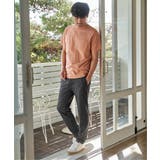 【吸水速乾】冷感DRYメランジ梨地Tシャツ | ikka  | 詳細画像19 