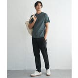 【吸水速乾】冷感DRYメランジ梨地Tシャツ | ikka  | 詳細画像25 