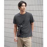 【吸水速乾】冷感DRYメランジ梨地Tシャツ | ikka  | 詳細画像3 