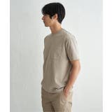 冷感DRYサッカーポケットTシャツ | ikka  | 詳細画像10 