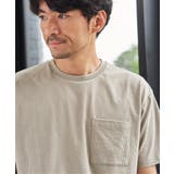 冷感DRYサッカーポケットTシャツ | ikka  | 詳細画像5 