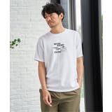 冷感ポンチ刺繍Tシャツ | ikka | 詳細画像3