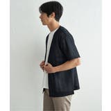 【接触冷感/吸水速乾】ラッセルカーディガン冷感インナーセット【2点セット】 | ikka | 詳細画像6