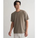 冷感DRYフクレジャカード切り替えTシャツ | ikka | 詳細画像11