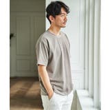 冷感DRYフクレジャカード切り替えTシャツ | ikka | 詳細画像3