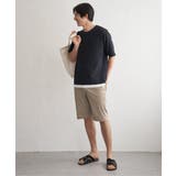 冷感DRYリップル5分袖Tシャツ | ikka  | 詳細画像13 