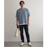 冷感DRYリップル5分袖Tシャツ | ikka  | 詳細画像21 