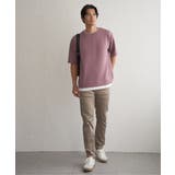 冷感DRYリップル5分袖Tシャツ | ikka  | 詳細画像28 