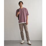 冷感DRYリップル5分袖Tシャツ | ikka  | 詳細画像29 