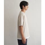 冷感DRYリップル5分袖Tシャツ | ikka  | 詳細画像30 
