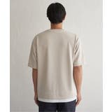 冷感DRYリップル5分袖Tシャツ | ikka  | 詳細画像31 