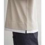 冷感DRYリップル5分袖Tシャツ | ikka  | 詳細画像34 