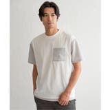 冷感異素材コンビTシャツ | ikka | 詳細画像11