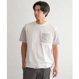 冷感異素材コンビTシャツ | ikka | 詳細画像12