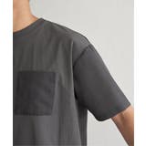 冷感異素材コンビTシャツ | ikka | 詳細画像25