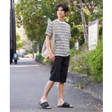 【お得だ値】冷感コットンドロストボーダーTシャツ | ikka  | 詳細画像13 