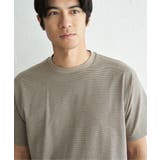 【お得だ値】冷感コットンドロストボーダーTシャツ | ikka  | 詳細画像27 