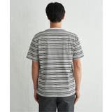 【お得だ値】冷感コットンドロストボーダーTシャツ | ikka  | 詳細画像32 