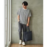 【お得だ値】冷感コットンドロストボーダーTシャツ | ikka  | 詳細画像5 