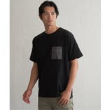 【お得だ値】冷感DRY布帛コンビポケットTシャツ | ikka | 詳細画像2