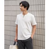 【お得だ値】冷感フェイクヘンリーネックTシャツ | ikka | 詳細画像7