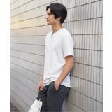 【お得だ値】冷感フェイクヘンリーネックTシャツ | ikka | 詳細画像8