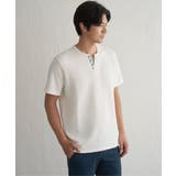 【お得だ値】冷感フェイクヘンリーネックTシャツ | ikka | 詳細画像12