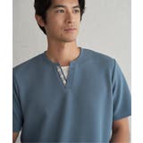 【お得だ値】冷感フェイクヘンリーネックTシャツ | ikka | 詳細画像19