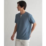 【お得だ値】冷感フェイクヘンリーネックTシャツ | ikka | 詳細画像20