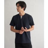 【お得だ値】冷感フェイクヘンリーネックTシャツ | ikka | 詳細画像23