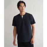 【お得だ値】冷感フェイクヘンリーネックTシャツ | ikka | 詳細画像24