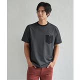 【接触冷感】デニムライクポケットTシャツ | ikka | 詳細画像7