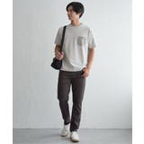 【接触冷感】デニムライクポケットTシャツ | ikka | 詳細画像4