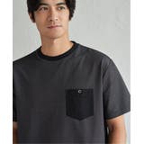 【接触冷感】デニムライクポケットTシャツ | ikka | 詳細画像5