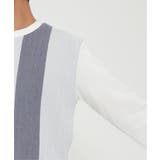 抗菌切り替えジャガードトレーナー | ikka  | 詳細画像5 