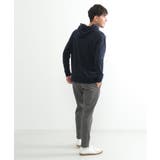 切り替えジャガードプルパーカー | ikka  | 詳細画像4 