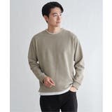 モールワッフルフェイクレイヤードプルオーバー | ikka | 詳細画像8