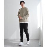 モールワッフルフェイクレイヤードプルオーバー | ikka | 詳細画像11